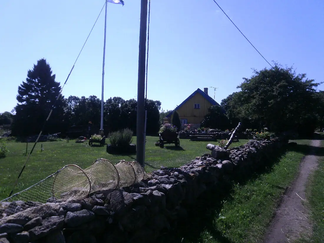 Village in Abruka island, Estonia