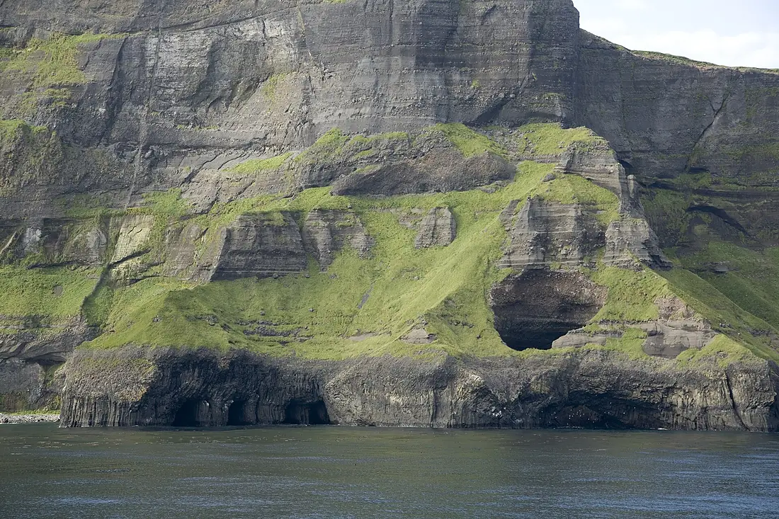 Akutan Island closeup
