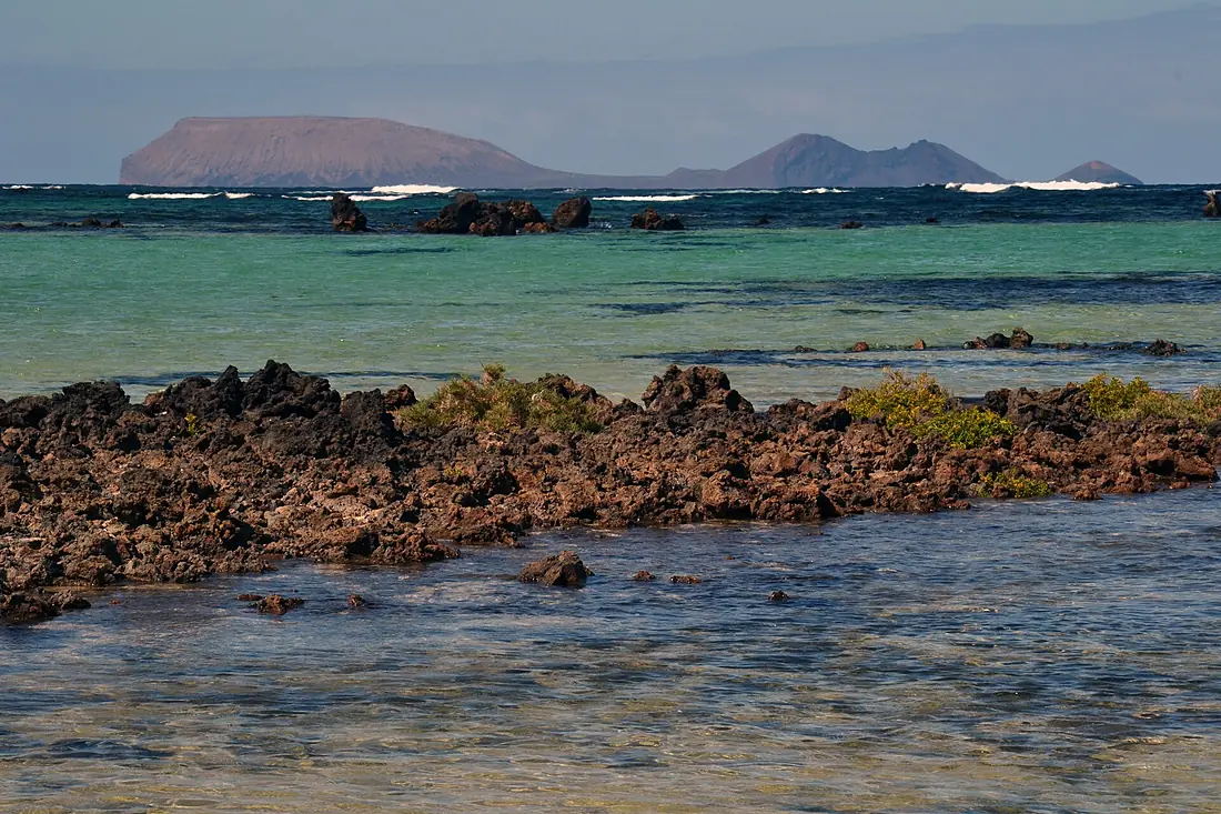 Alegranza, Blick von Lanzarote