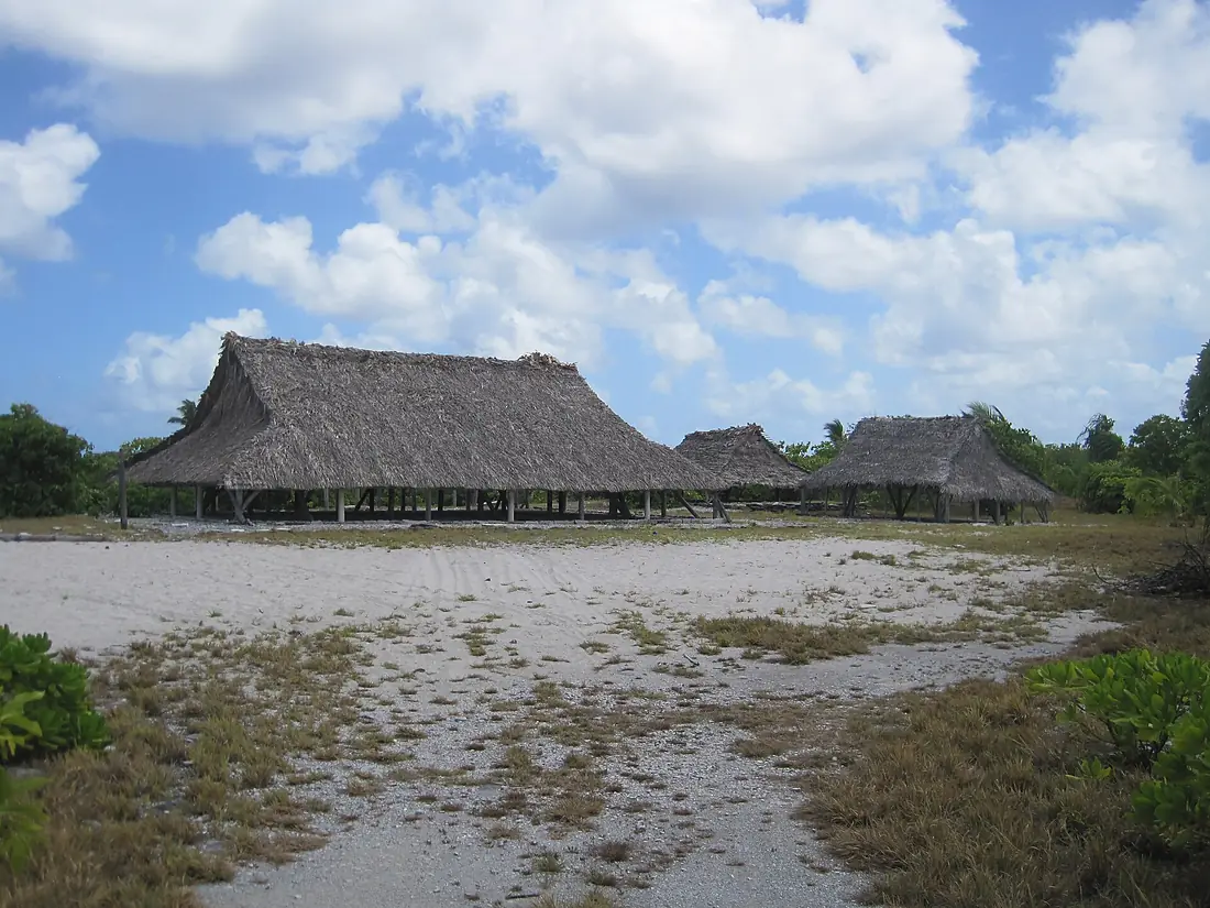 Maneabas in Arorae, Kiribati