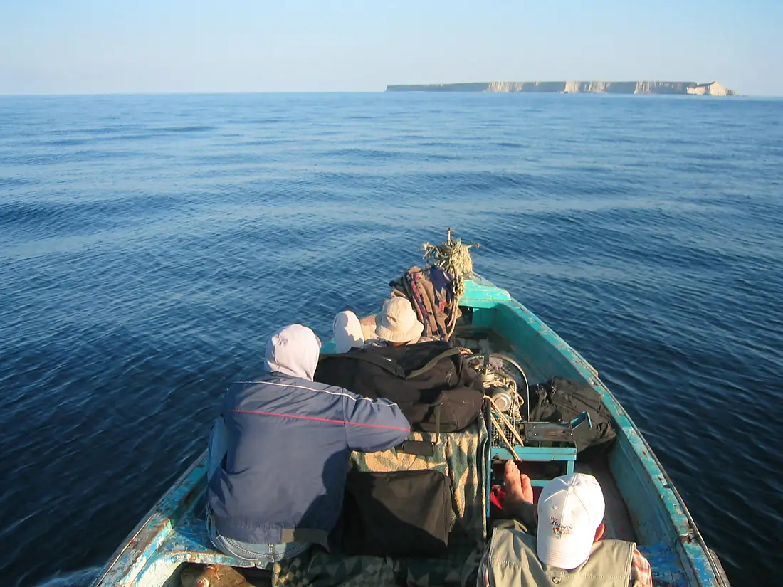 Astola Island from 5 km away
