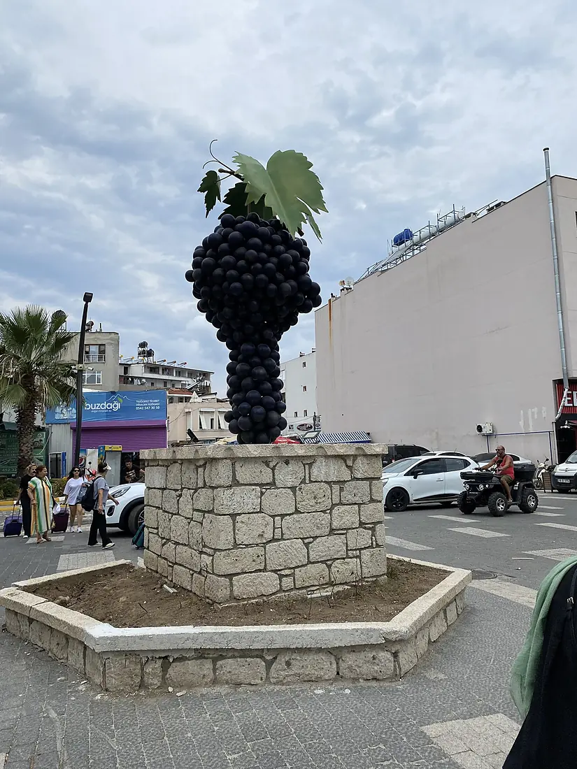 Grape sculpture Avsa Island 2024