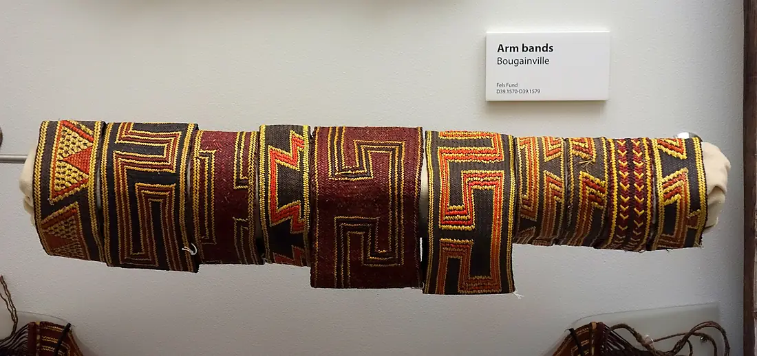 Arm bands, Bougainville - Otago Museum - Dunedin, NZ - DSC04405