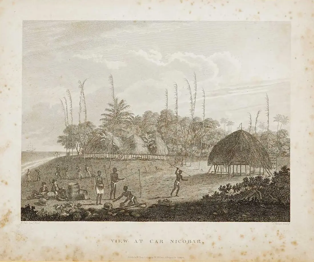 Henry Salt - View at Car Nicobar