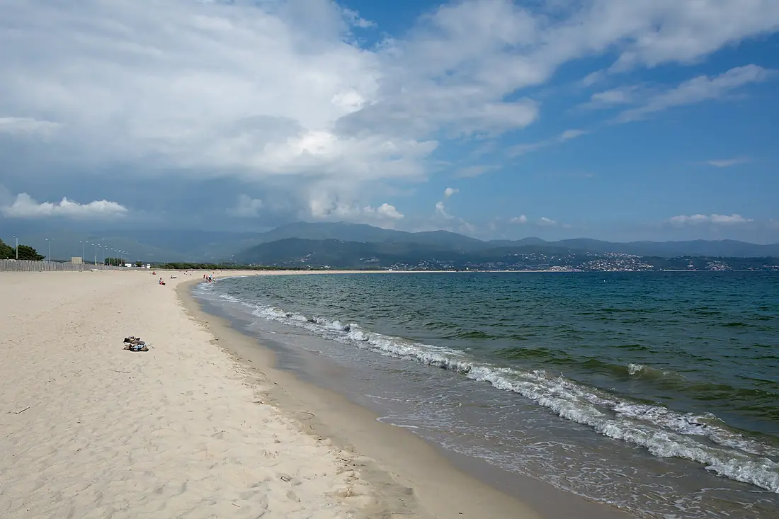 Corsica Ajaccio Golfe Plage du Ricanto