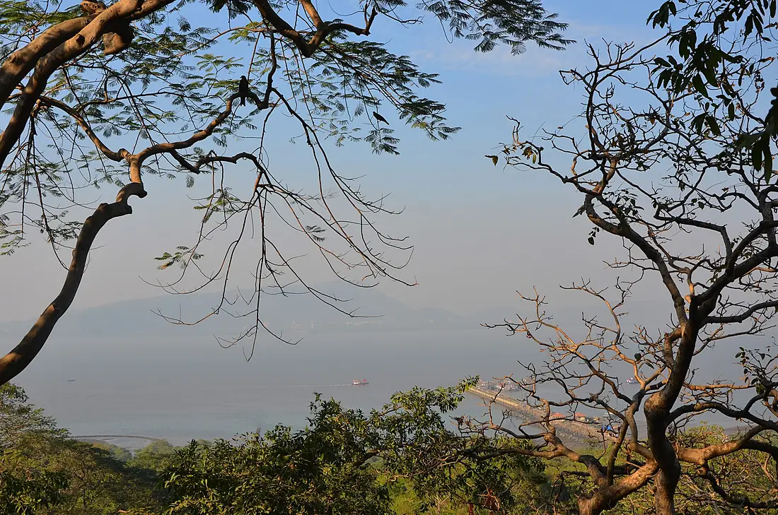 View of Elephanta island jetty