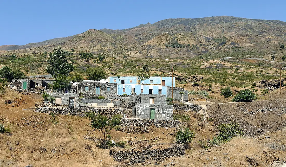 Cape Verde Fogo village