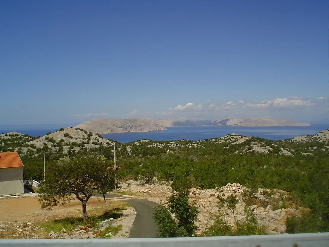 Velebit - View Insel Goli and Grgur - panoramio