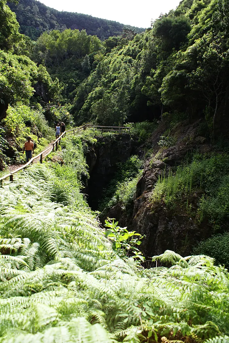 Furna do Enxofre, Caminho de acesso, Santa Cruz da Graciosa, ilha Graciosa, Açores, Portugal