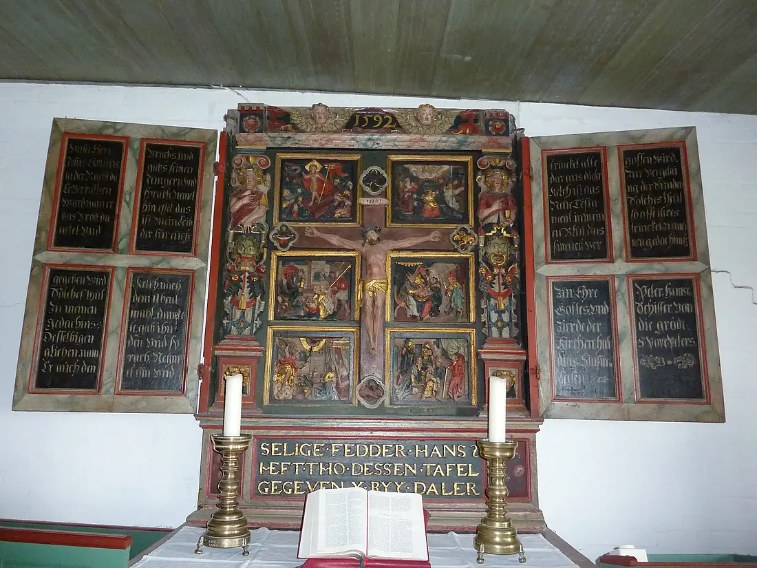 Gröde Kirche Altar
