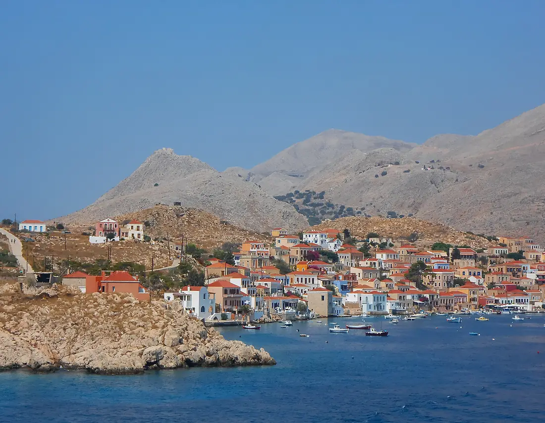 Halki Island port
