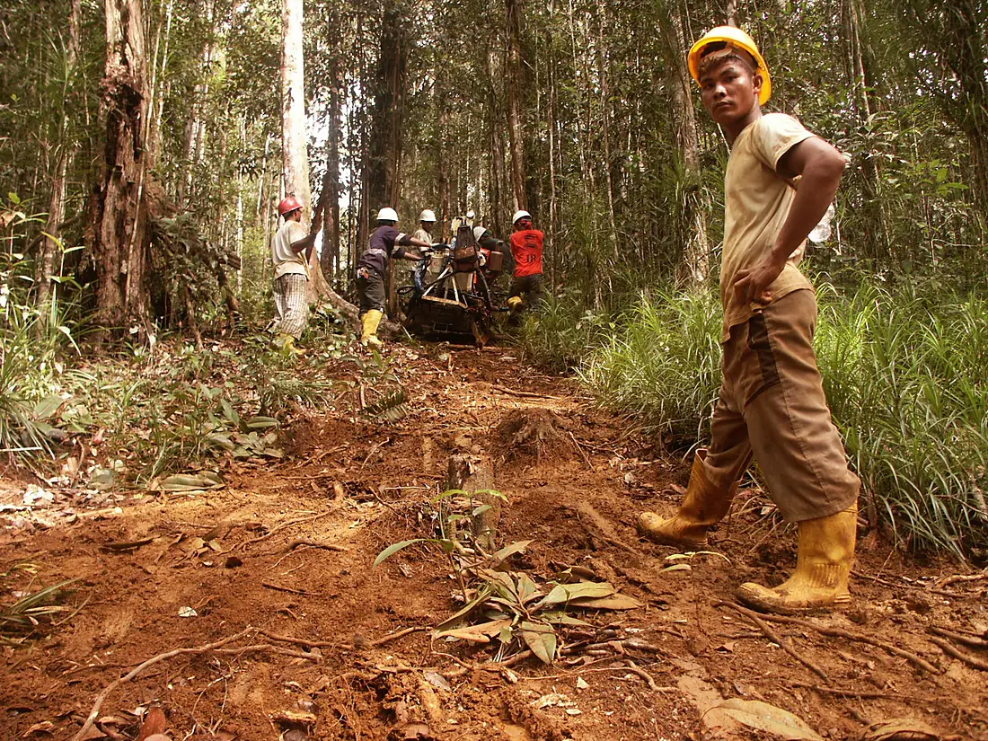 Rig Crew on Halmahera Island