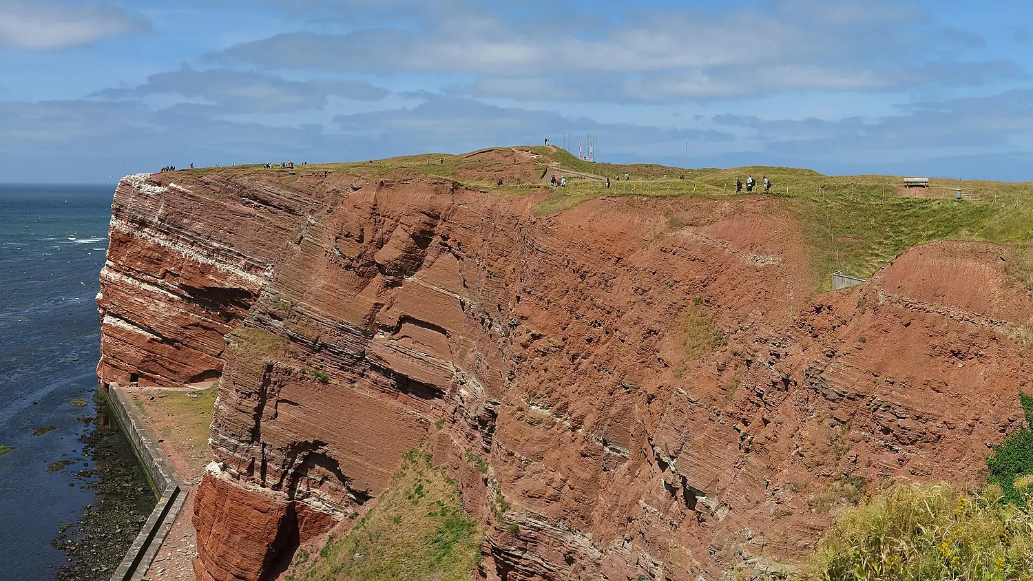Westküste von Helgoland mit Pinneberg