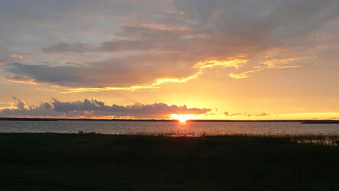 Päikeseloojang Hiiumaal Kassaris