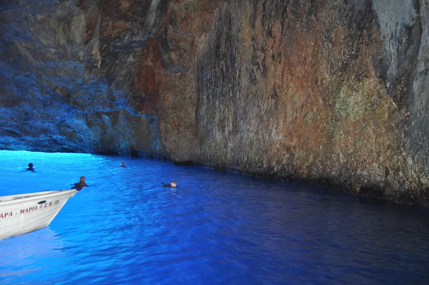 Dodekanese,Kastelorizo,The blue cave1