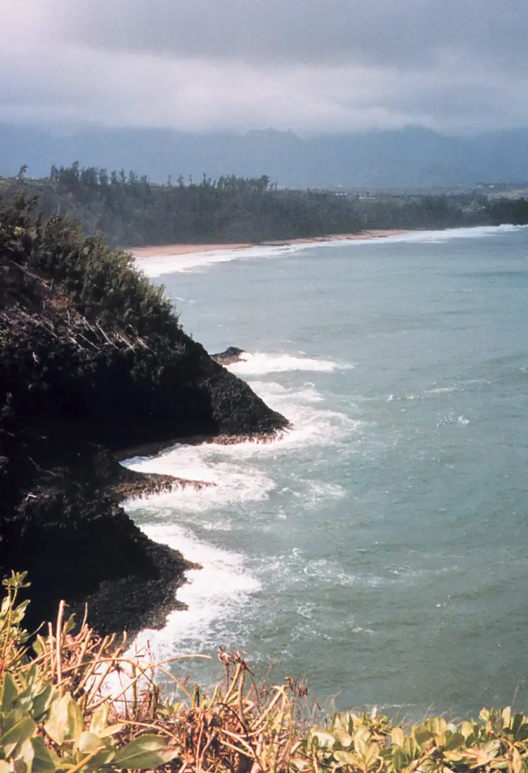 Western coast of Kauai close to Barking Sands