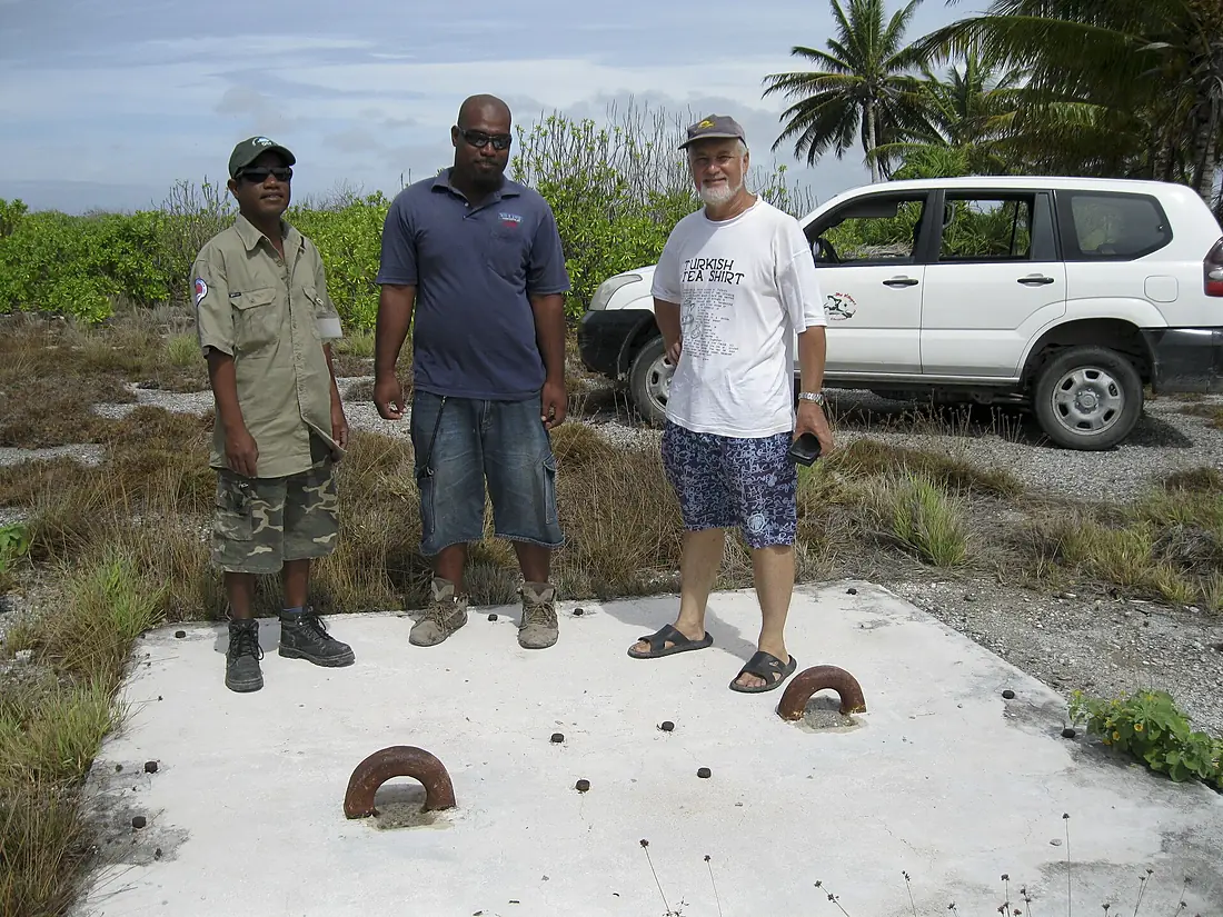 Kiritimati bomb anchor