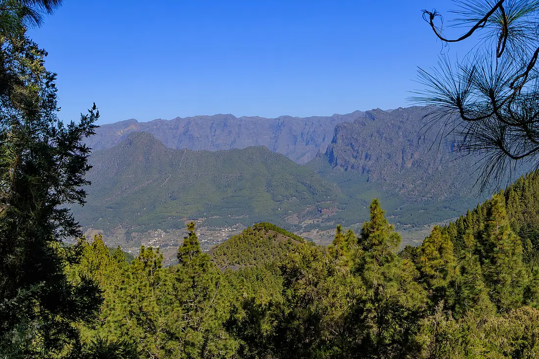 Ruta de los Volcanes - Montaña Quemada - Caldera de Taburiente - La Palma