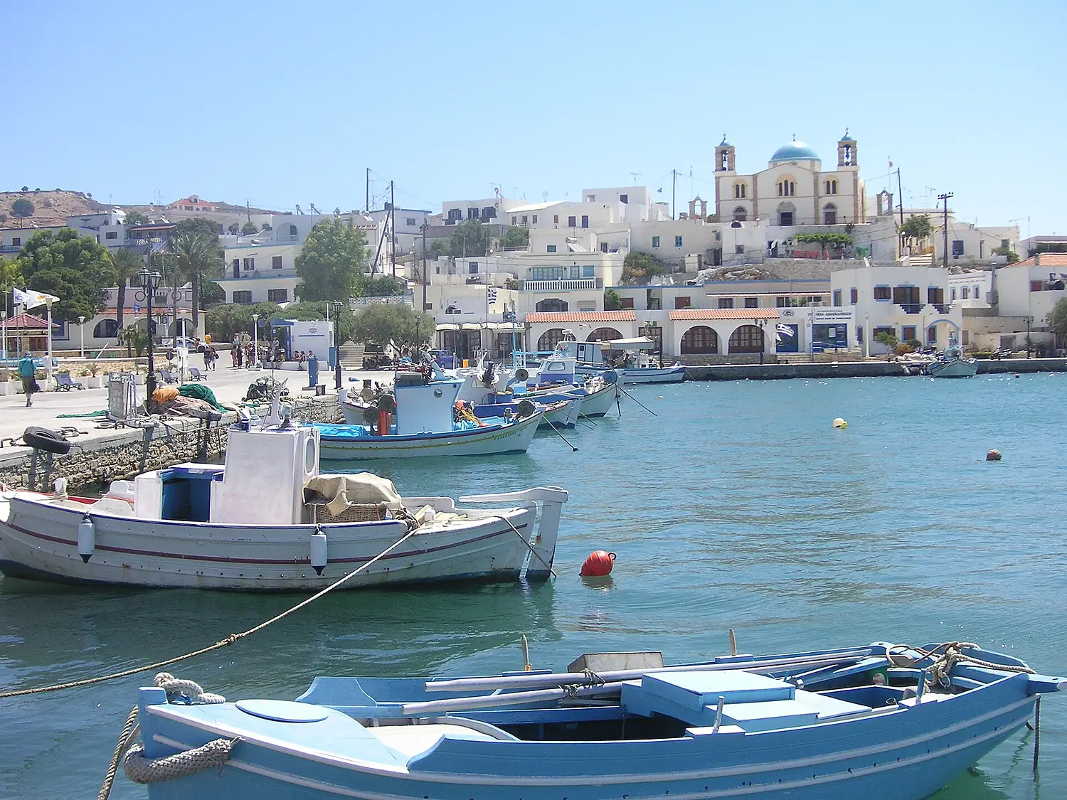 Harbour of the island Lipsi