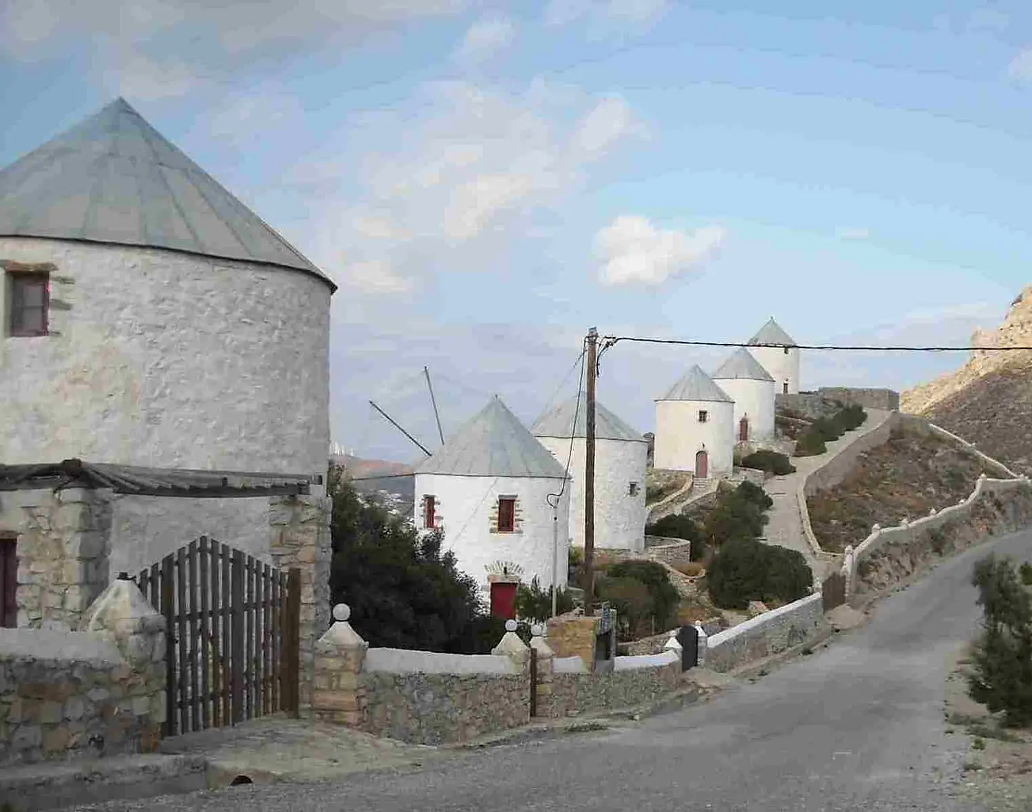 Windmühlen auf Leros