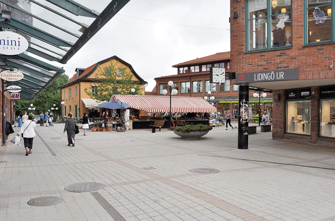 Lidingö centrum torget