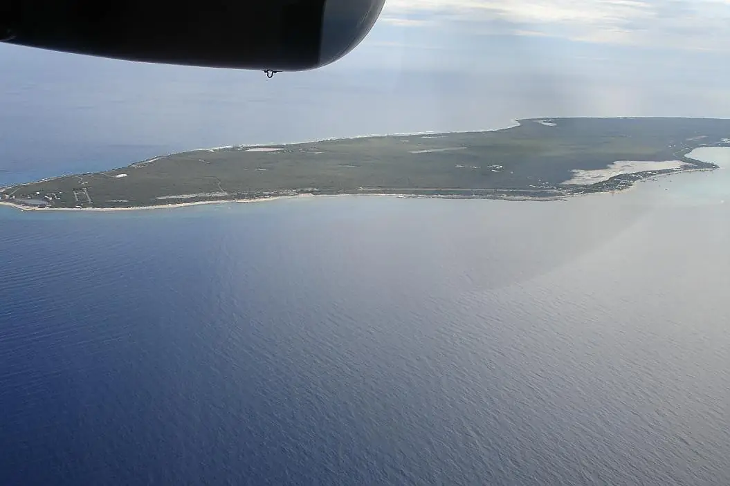 Little Cayman from air