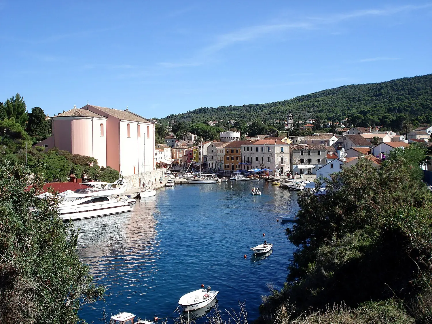 Veli Losinj Town Harbor