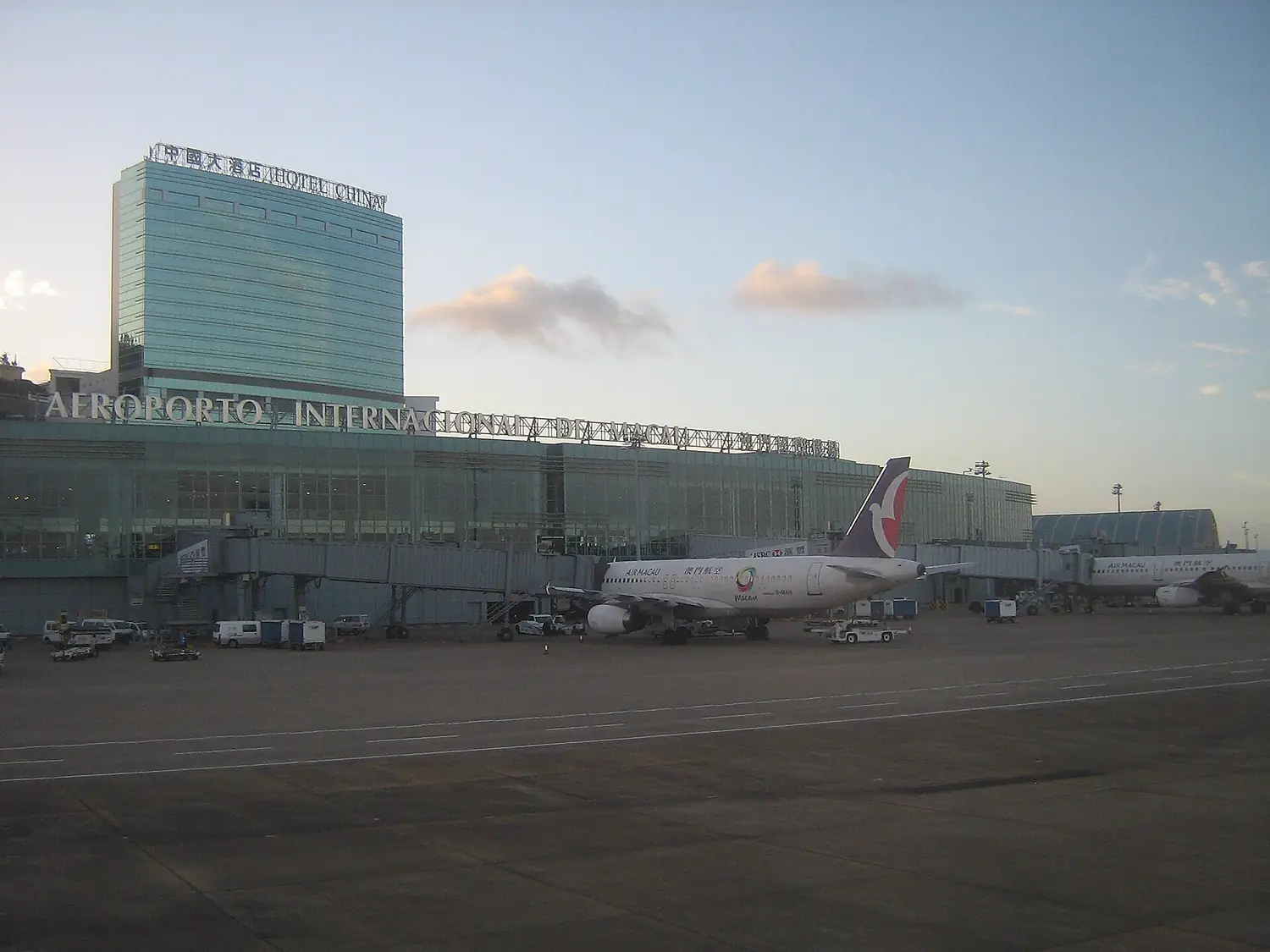 Macao airport terminal
