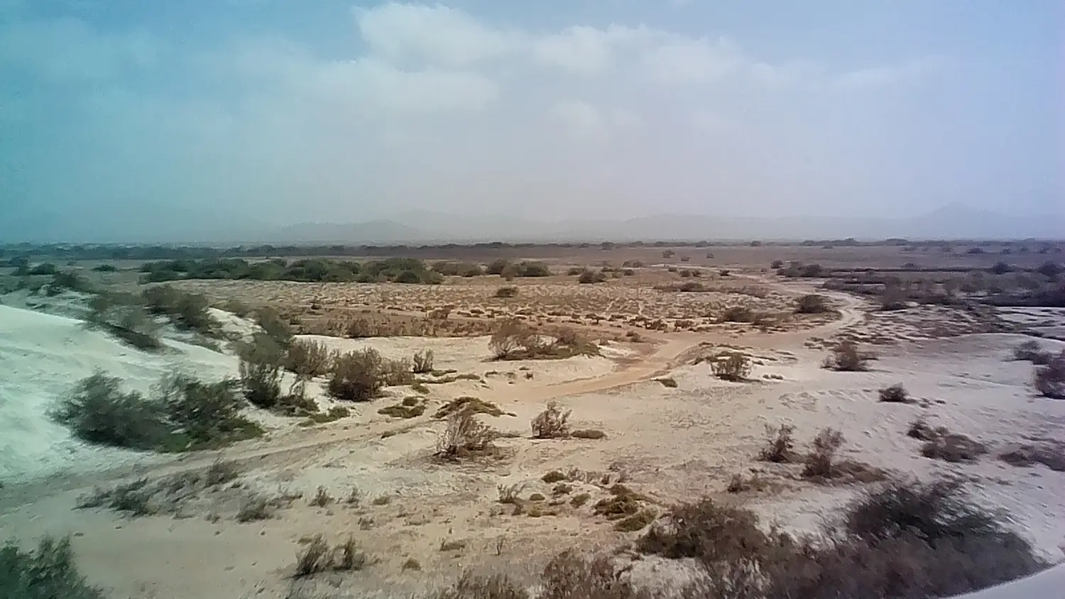 Bare wilderness on Maio Island