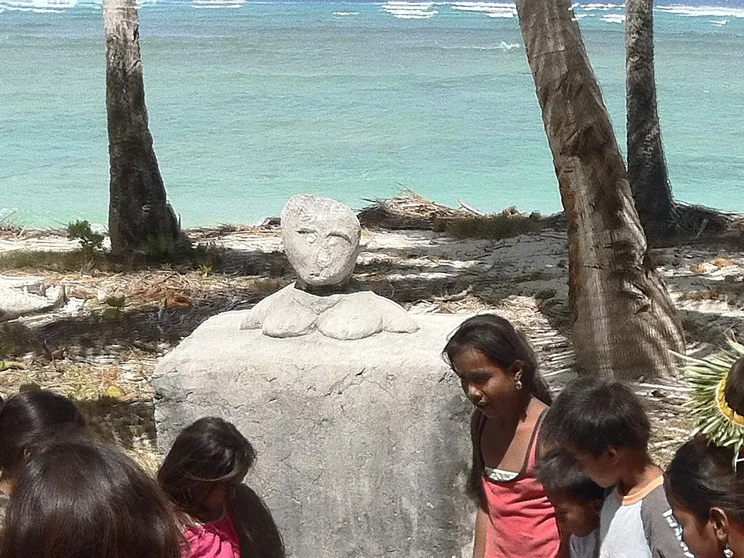 Shrine of one of the four ghosts of Marakei