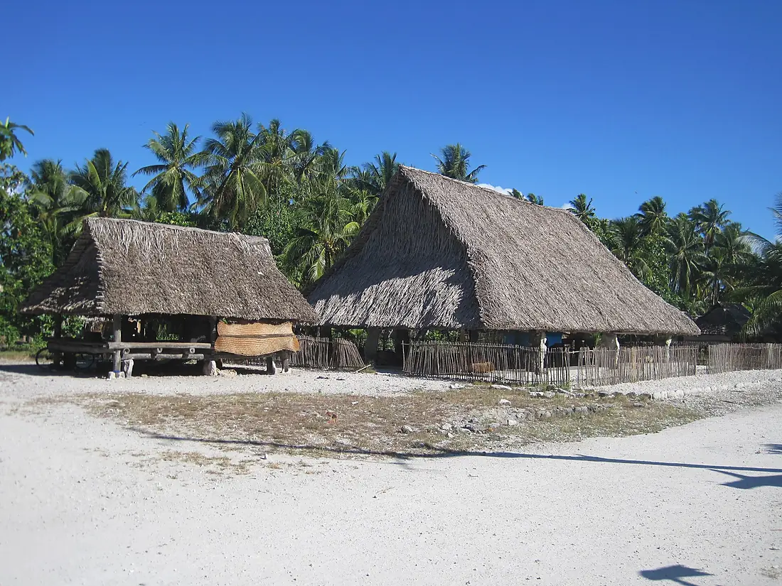 Maneaba in Marakei, Kiribati