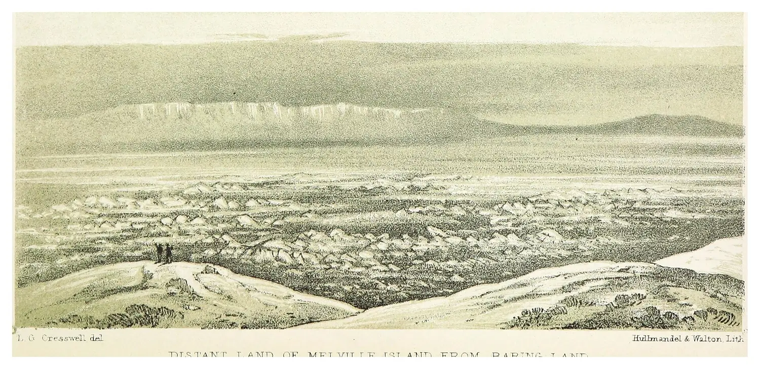 DISTANT LAND OF MELVILLE ISLAND FROM BARING LAND
