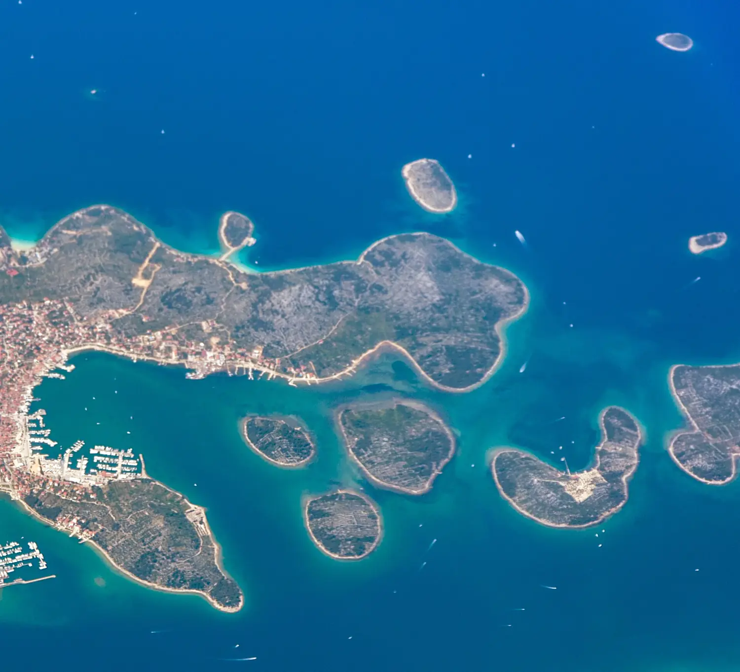 Murter and nearby islands