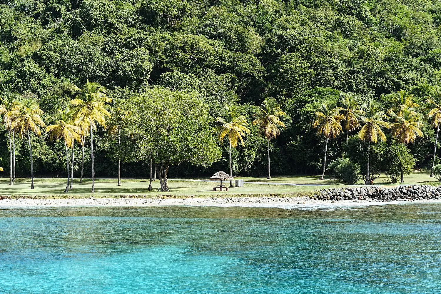 Mustique beach