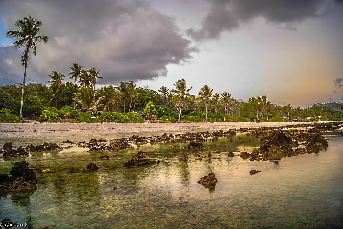 Evening Reflections - Nauru - South Pacific