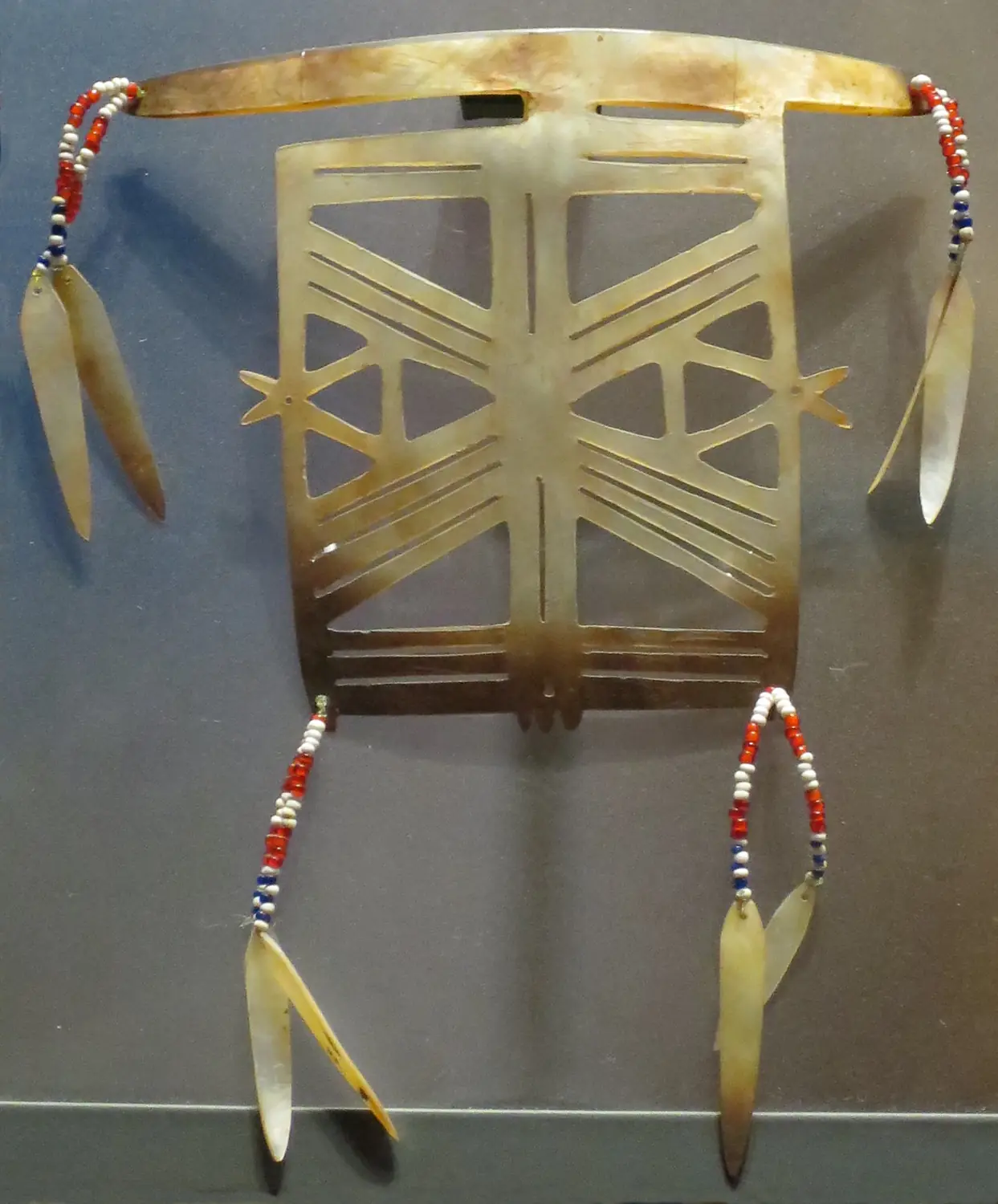 Nose pendant, Nendo Island, Santa Cruz Islands, Solomon Islands, Bishop Museum, D.03063