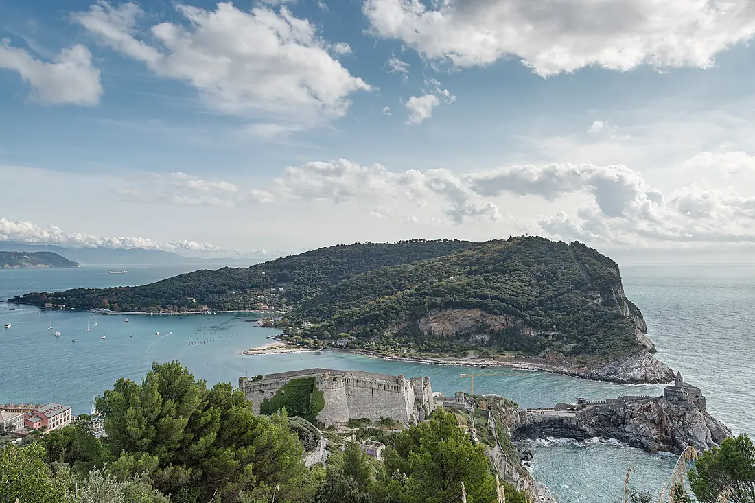 Palmaria Island - Porto Venere, La Spezia, Italy - October 25, 2020