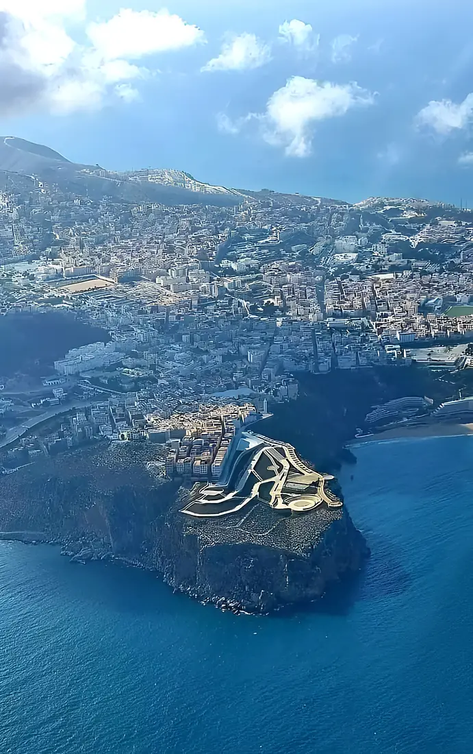 Alhucemas desde las alturas