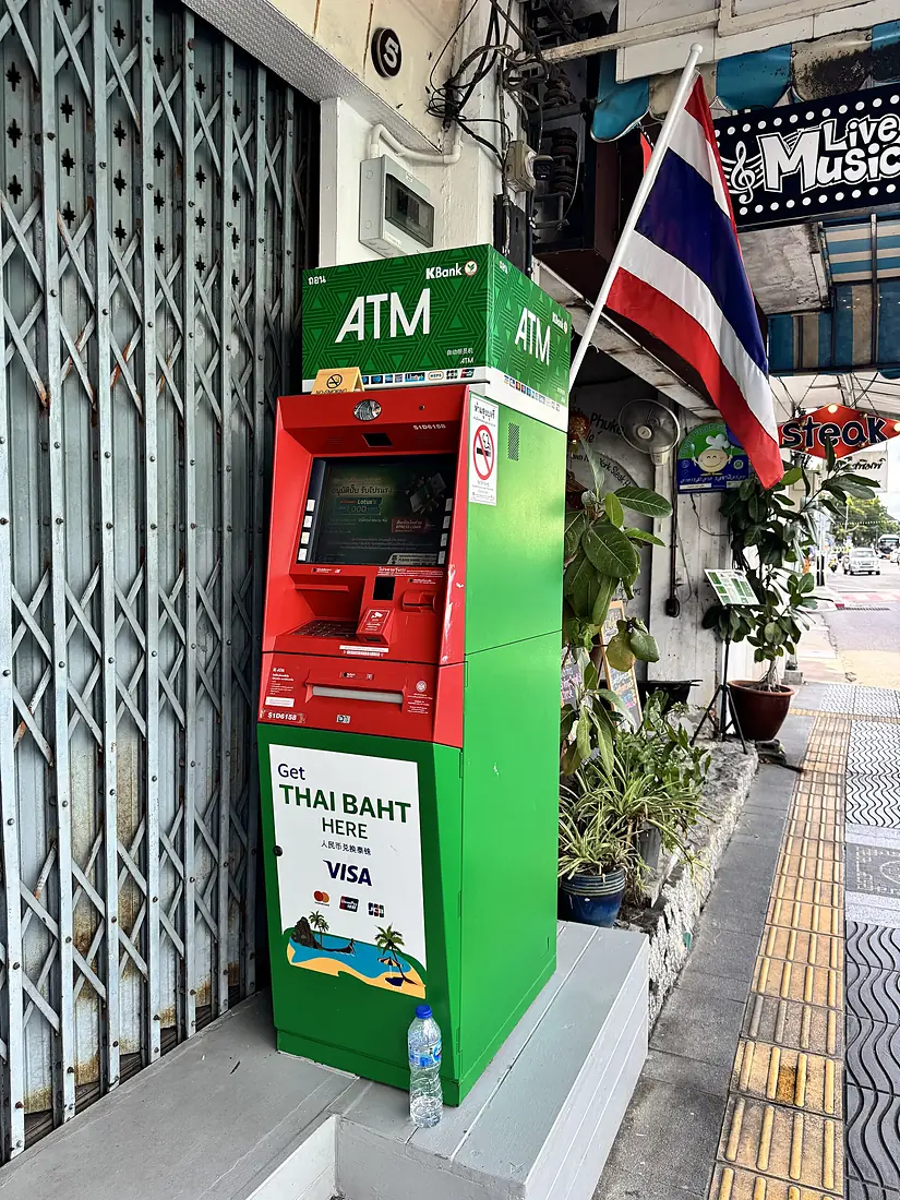 ATM of KBank in Phuket Old Town