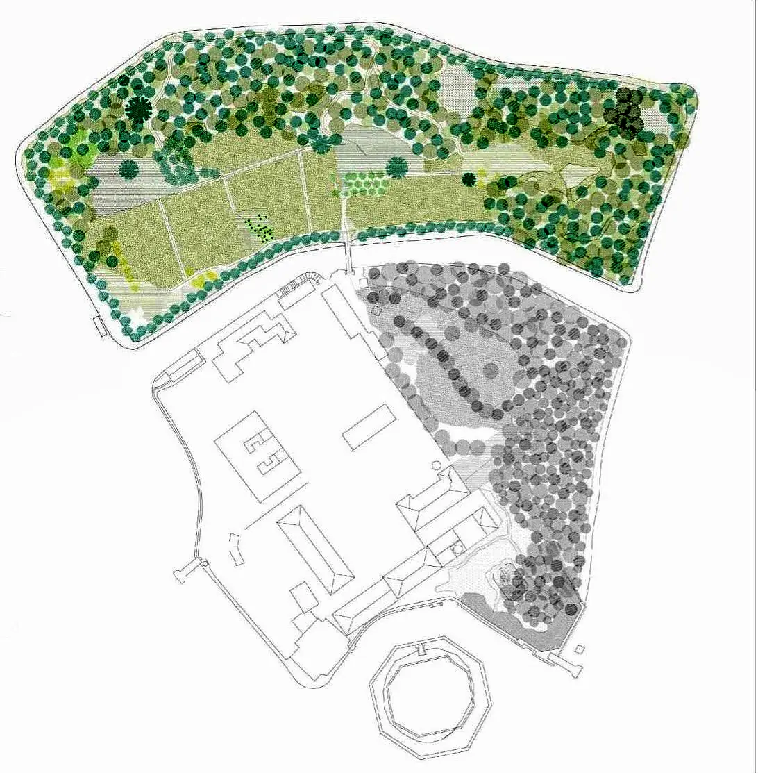Section of Poveglia island included in the 2025 concession to Poveglia per tutti