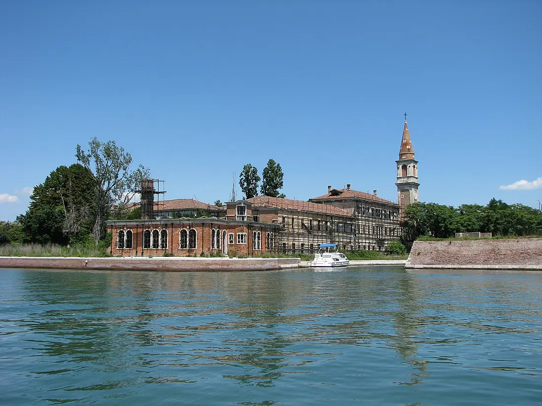 Poveglia Closeup of Hospital