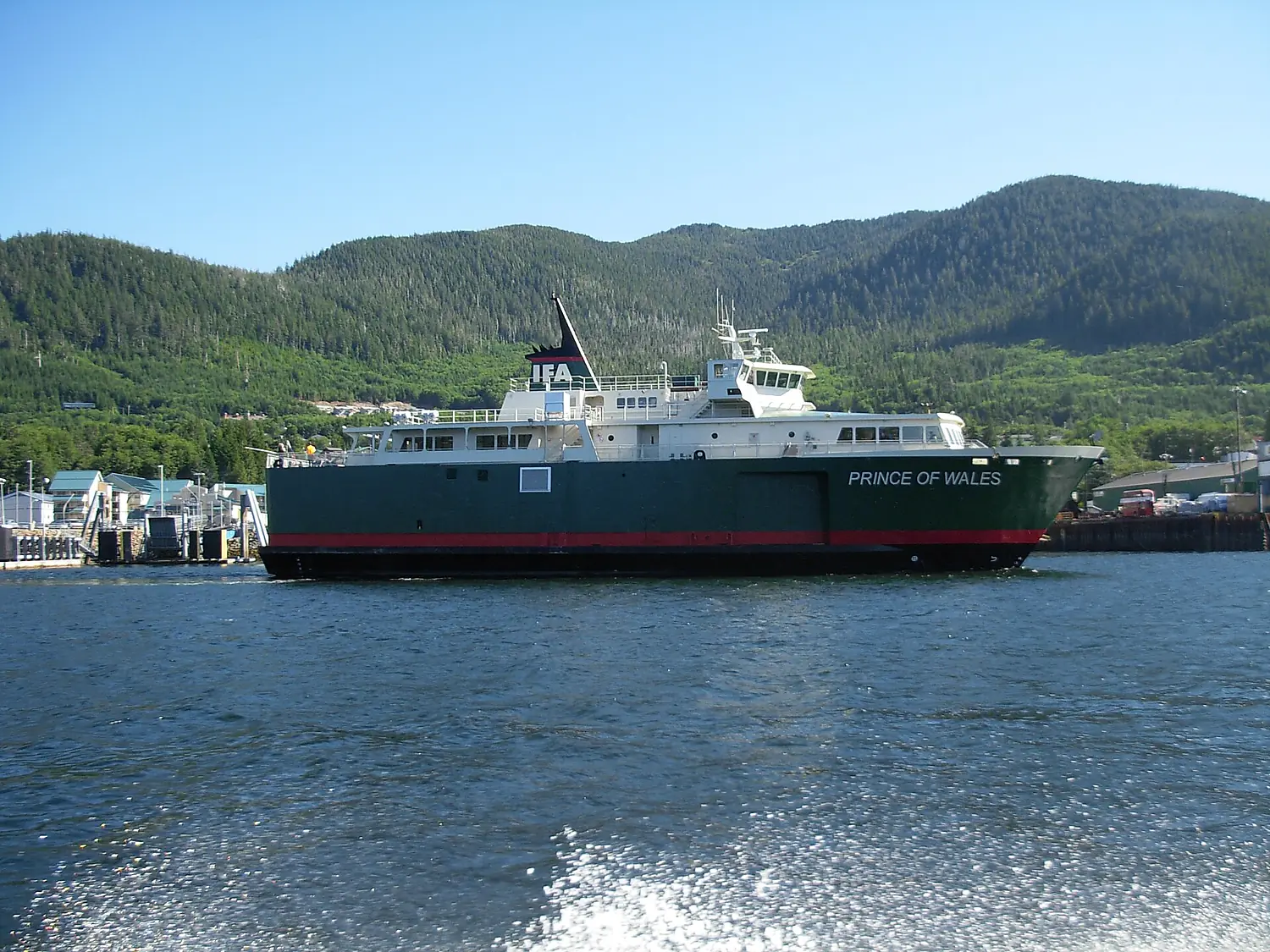Prince of Wales ferry, Ketchikan