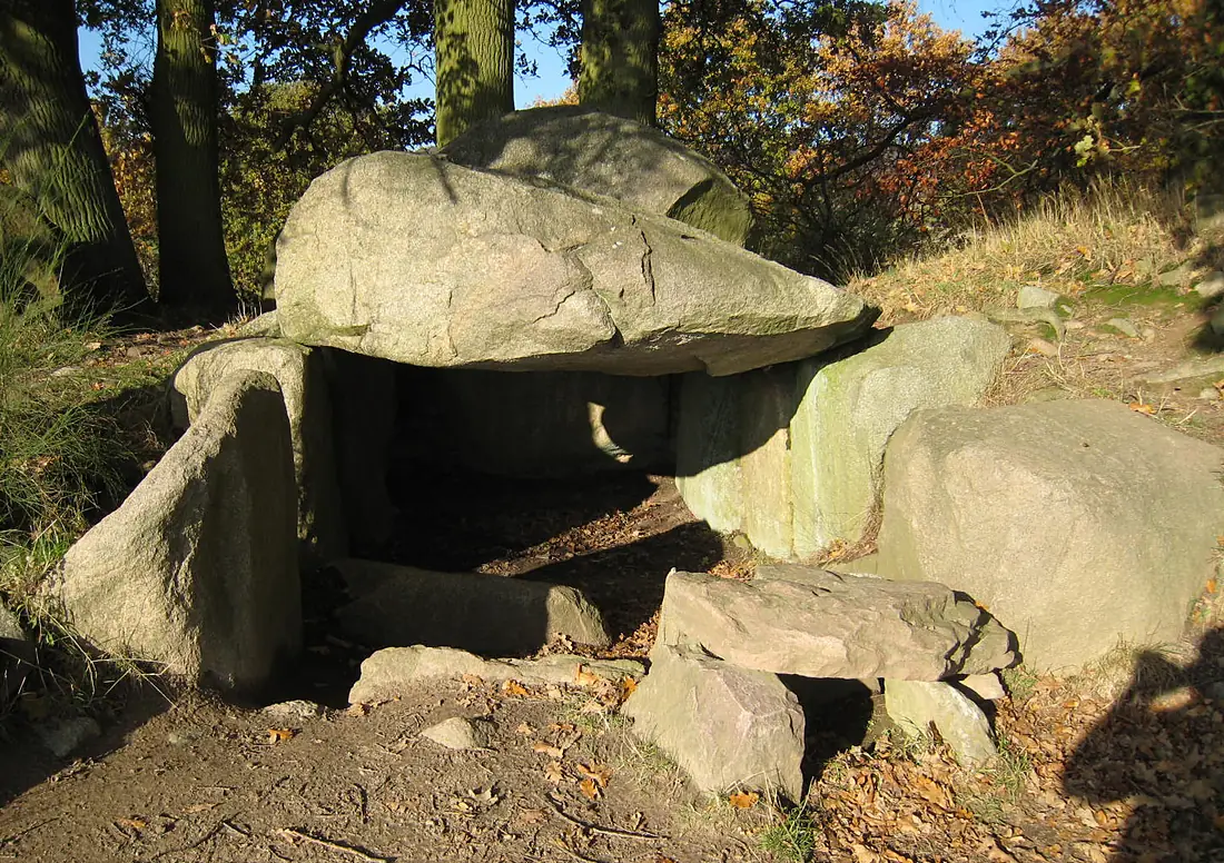 Großsteingrab Lancken 1 - Lancken-Granitz, Insel Rügen