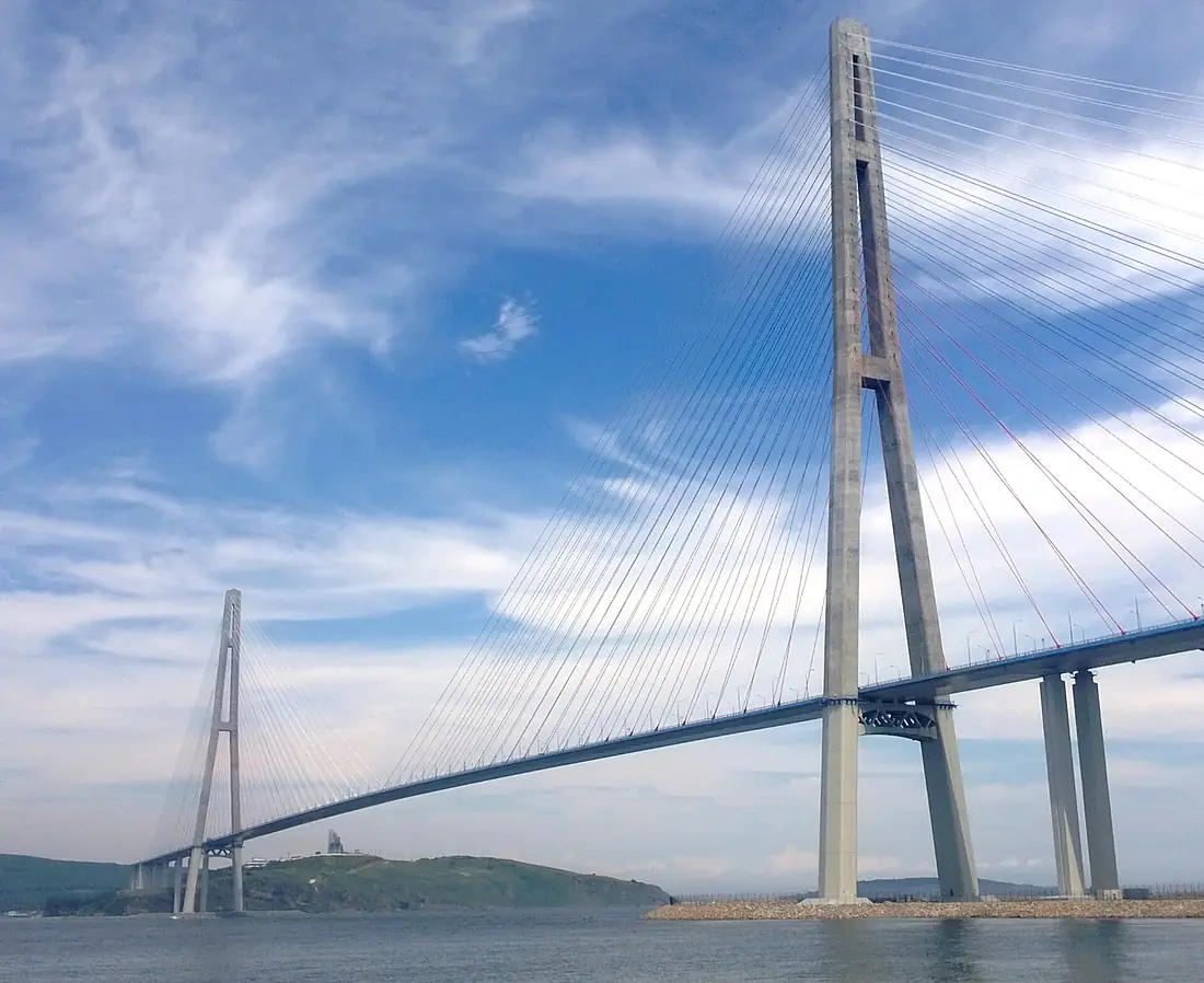 Russki Island Bridge, Russia1