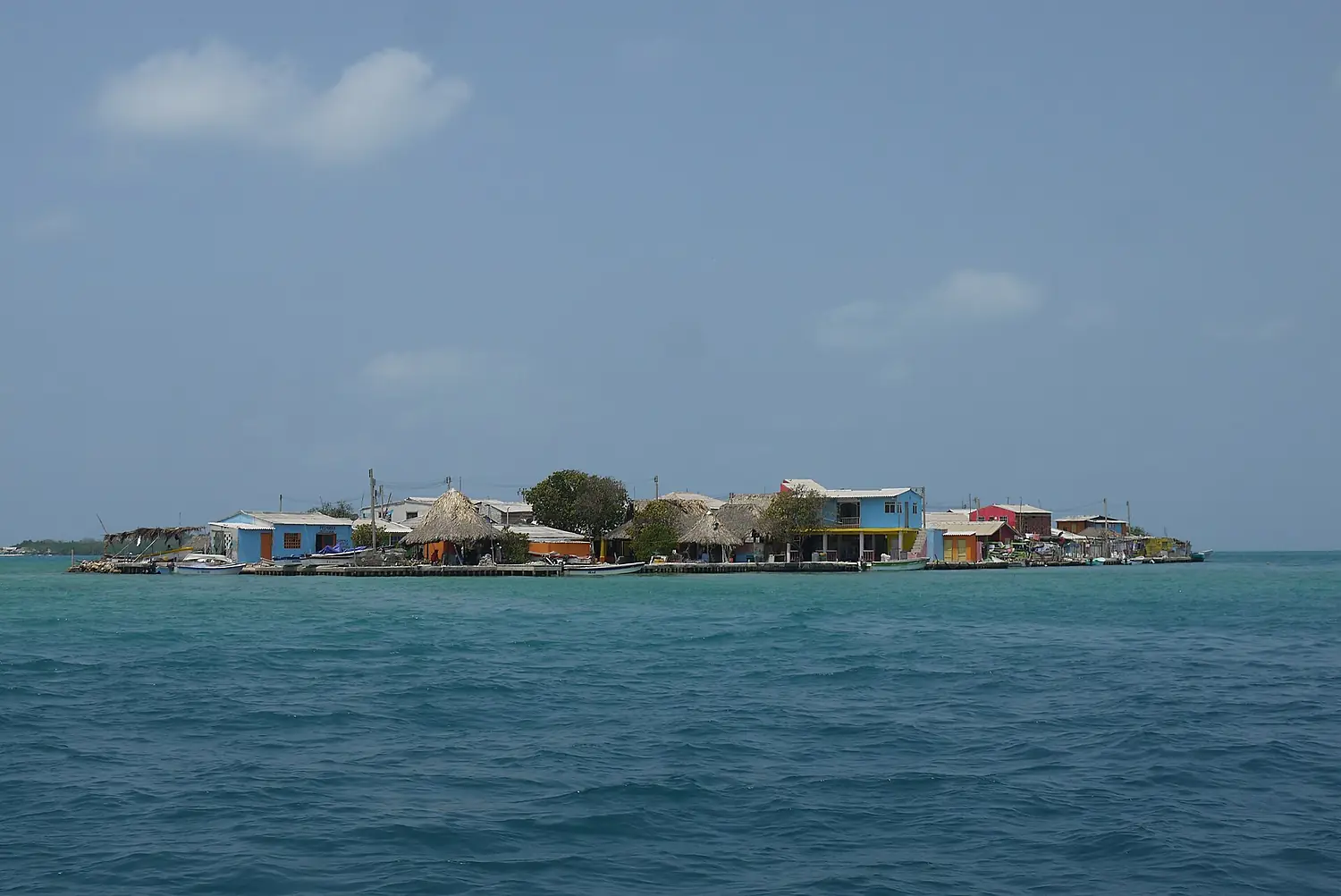 Santa Cruz del Islote view