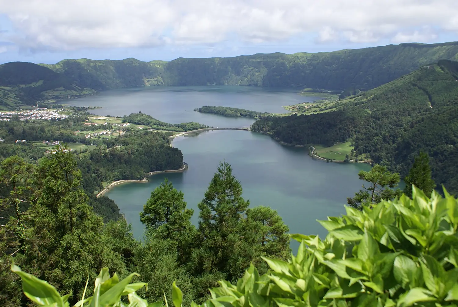 Lagoa das Sete Cidades, Miradouro da vista do Rei, Sete Cidades, Ponta Delgada, ilha de São Miguel, Açores