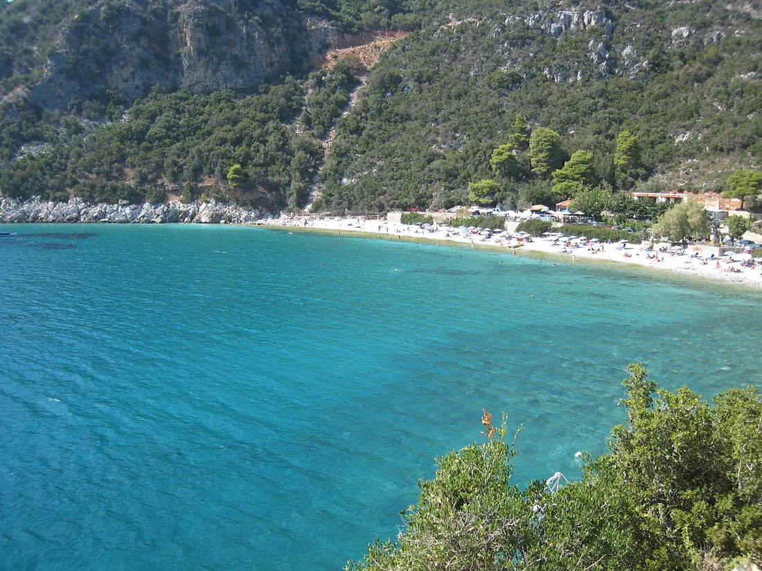 Beach on Skopelos Island, Greece