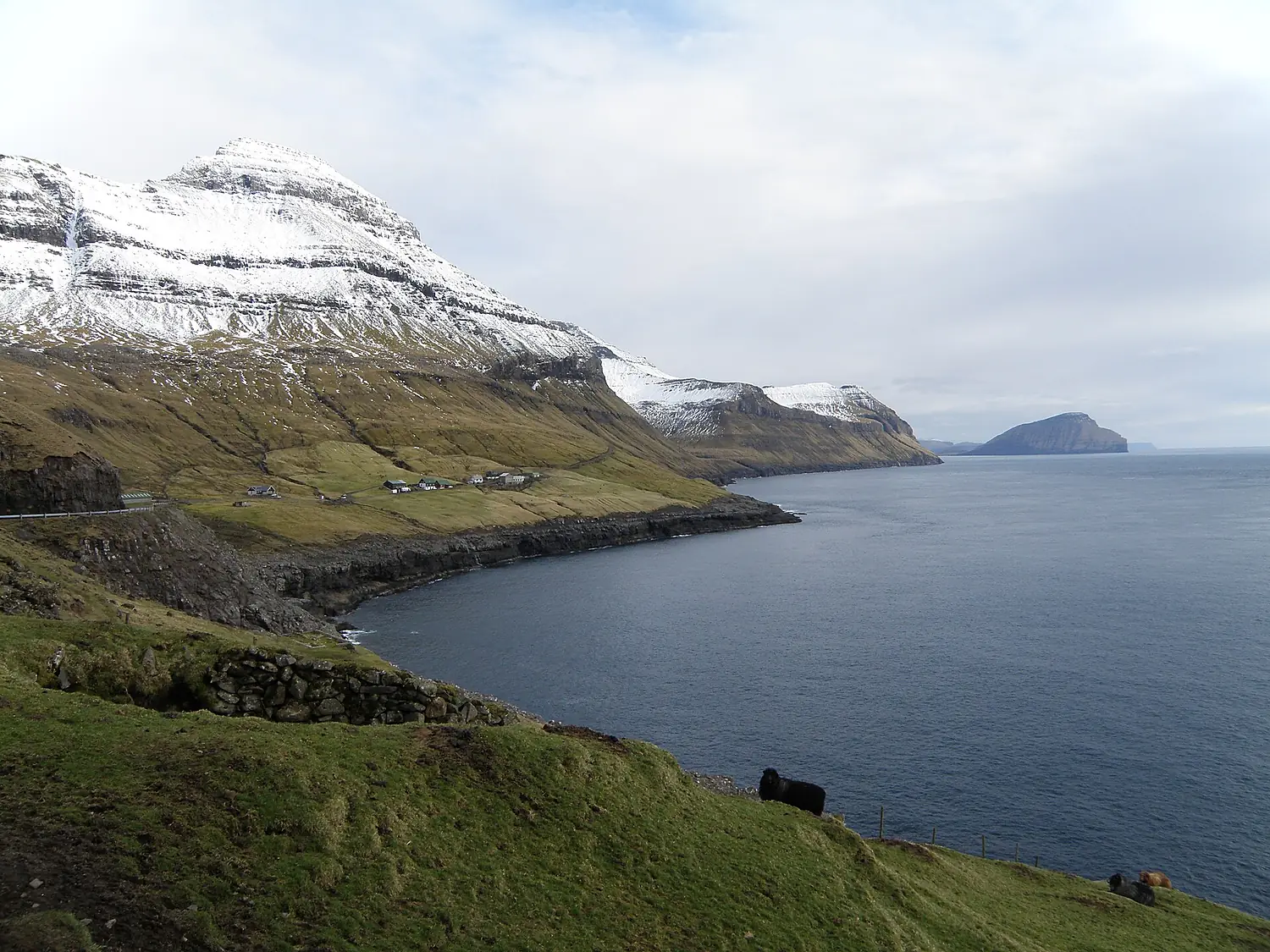 Skælingur and the West Coast of Streymoy Faroe Islands