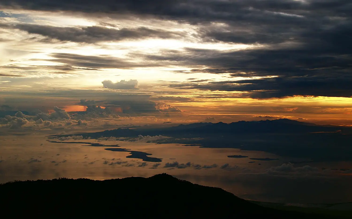 Sunrise over Sumbawa