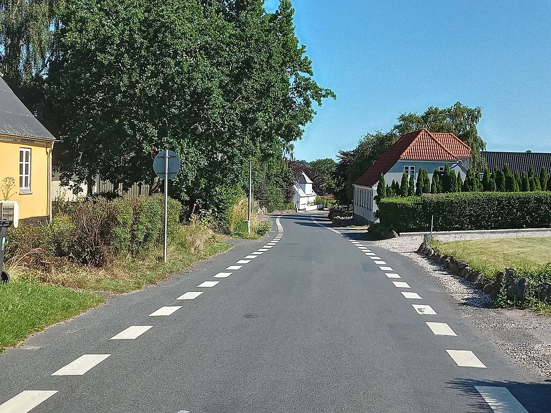 Street in Lundby - Tåsinge